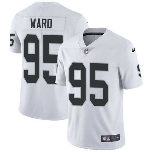 Nike Oakland Raiders #95 Jihad Ward White NFL Vapor Untouchable Limited Jersey,We sell and wholesale Nike Oakland Raiders #95 Jihad Ward White NFL Vapor Untouchable Limited Jersey on line form chian!